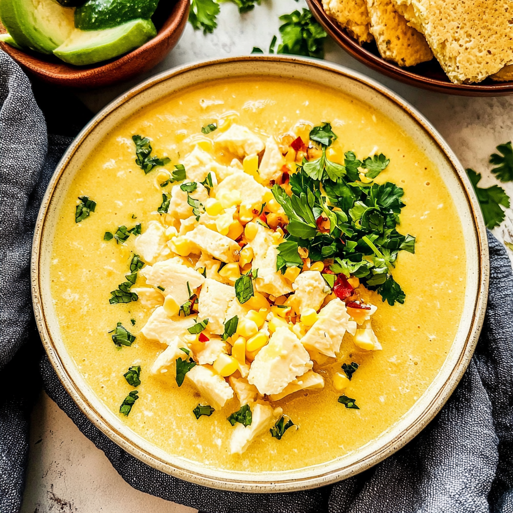 Chicken-Poblano-Soup