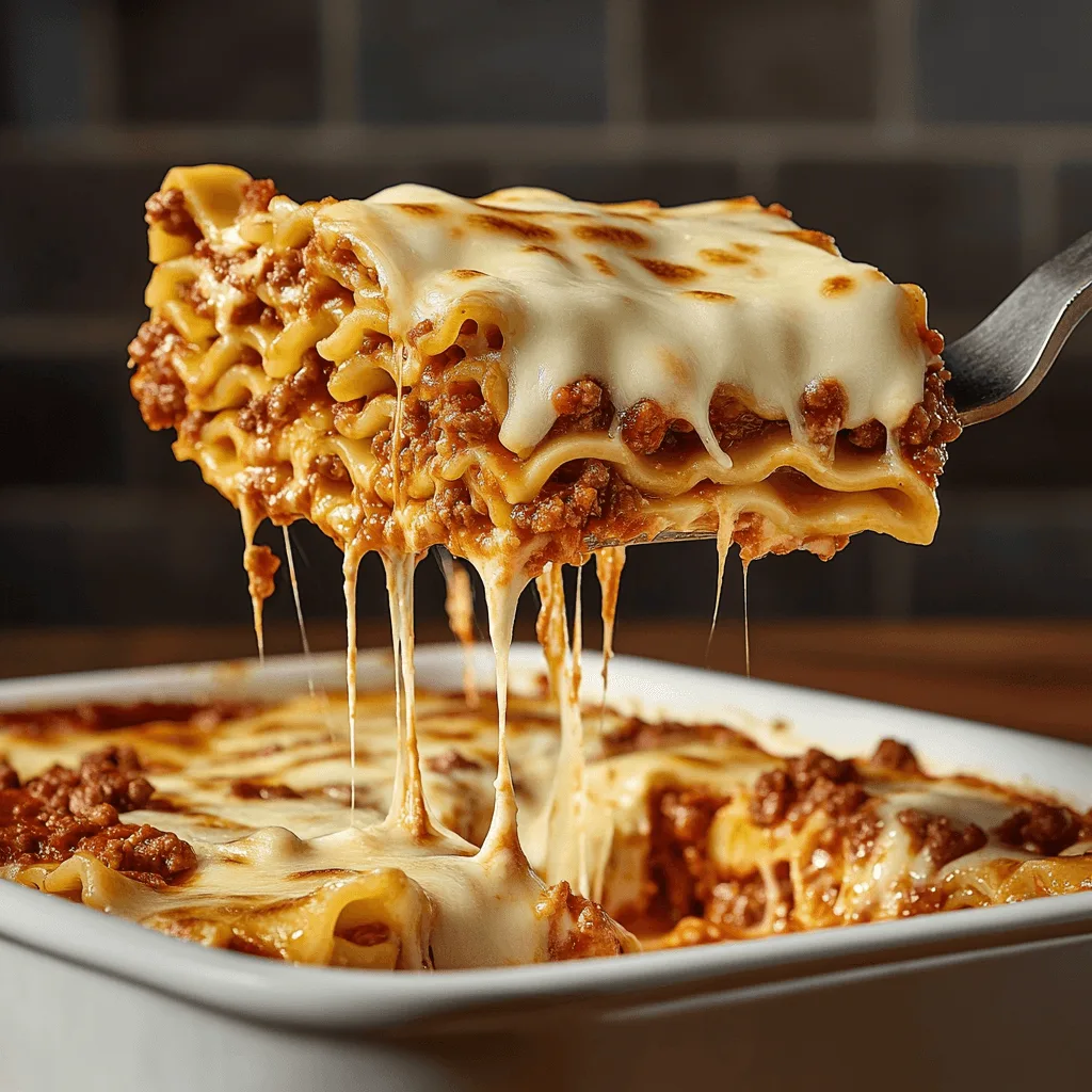 A fresh-baked Barilla Lasagna with melted cheese and basil.