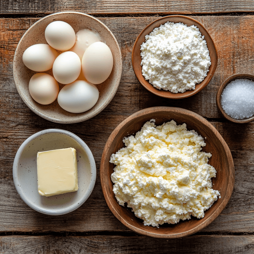 Creamy Scrambled Eggs with Cottage Cheese and fresh chives