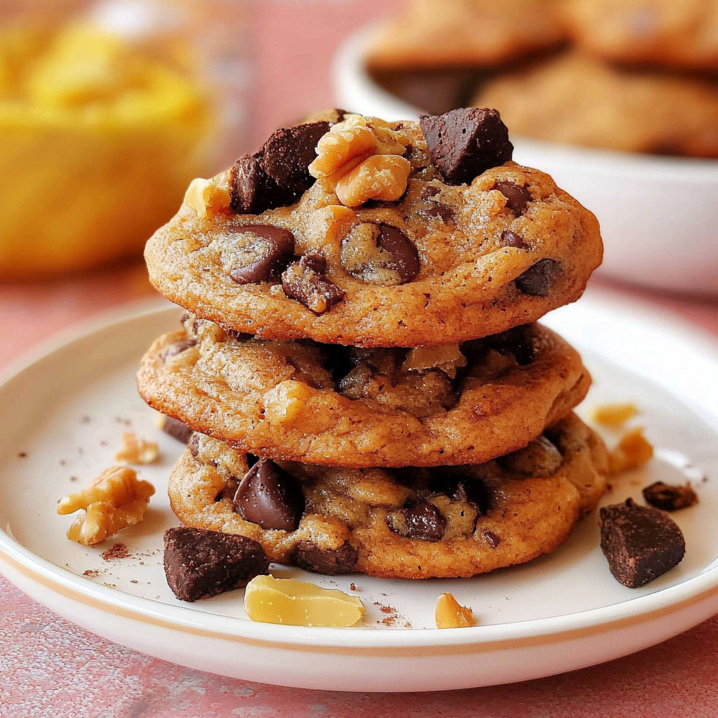 Banana Bread Cookies-